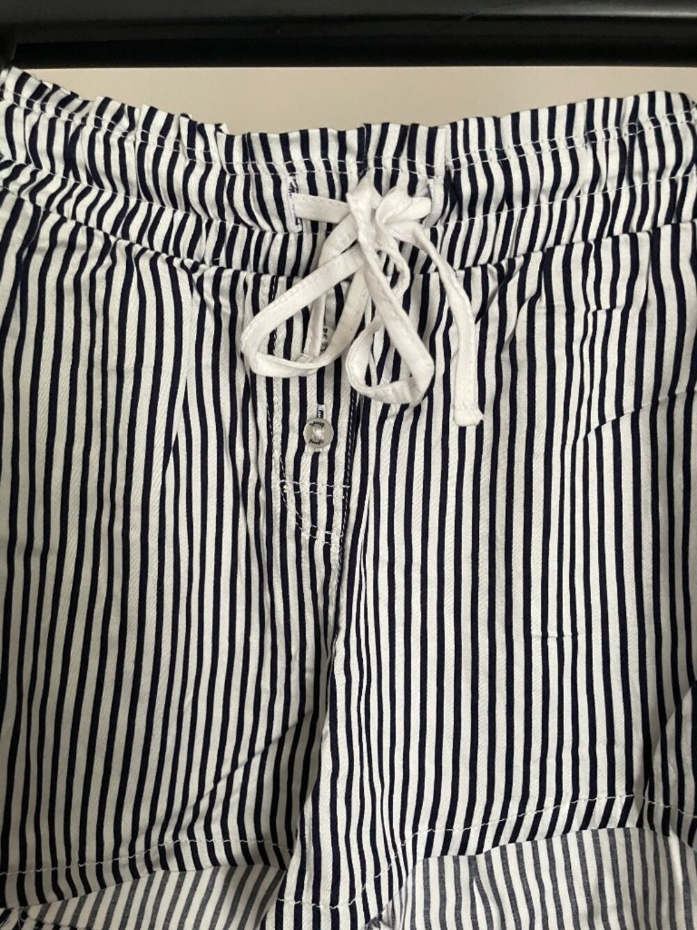 Splendid Heavenly Navy Blue and White Striped Pajama Set - Picture 15 of 16
